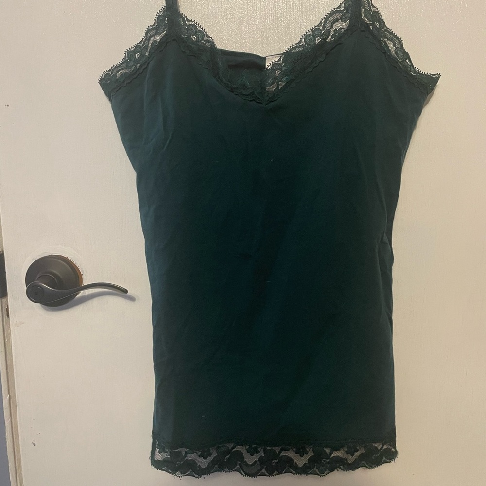 Bundle of 3 lace trim camis.